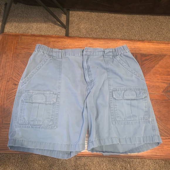 Savane Men's Cargo Shorts in Light Blue - Picture 1 of 1